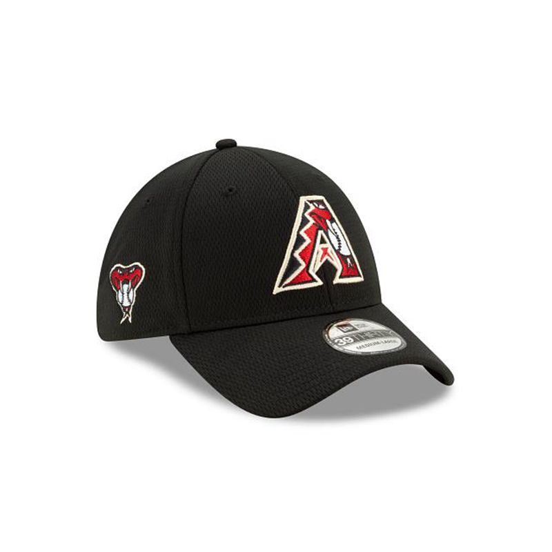 MLB Arizona Diamondbacks 2021 Spring Training 39Thirty Stretch Fit (XHT9402) - Black New Era Caps